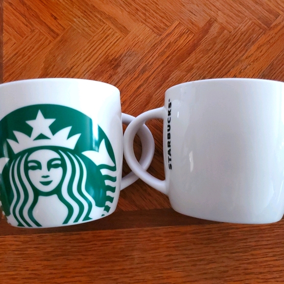 Starbucks 2017 Green White 14oz Coffee Mu - Picture 1 of 4